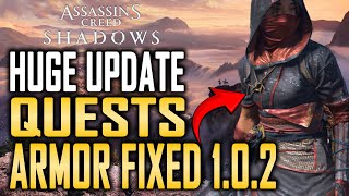 Assassin’s Creed Shadows MASSIVE Patch 1.0.2 – Tool Master Gear FIXED, Quest Bugs GONE!