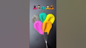 Guess the mixed color of Squid Game #squidgame2 #satisfying #sharkzhan