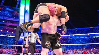 The best of Brock Lesnar at WrestleMania