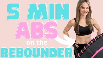 5 MIN PILATES ABS on the REBOUNDER