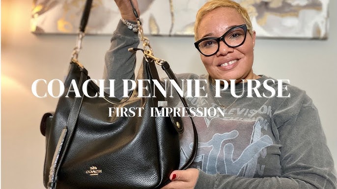 UNBOXING MY NEW COACH COLORBLOCK PENNIE SHOULDER BAG !! 