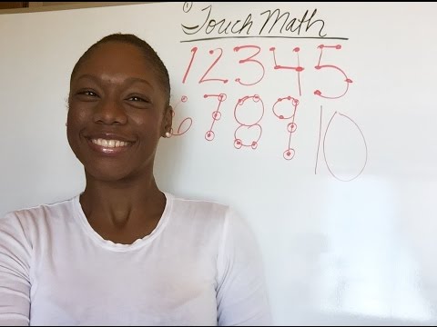 STOP COUNTING ON YOUR FINGERS|Touch Math Tutorial| Basic Math #1