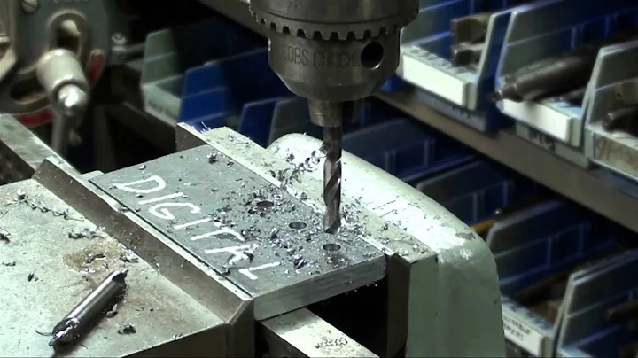 MACHINE SHOP TIPS #55 Hole Layout Pt 1 of 2 tubalcain