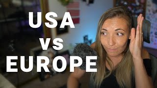 My First Time in Europe (Safety, Food, Infrastructure, vs USA)