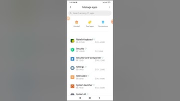 Setting apps version check on redmi note 8 & 10