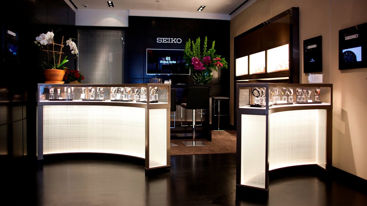 Inside Seiko Boutique In New York -