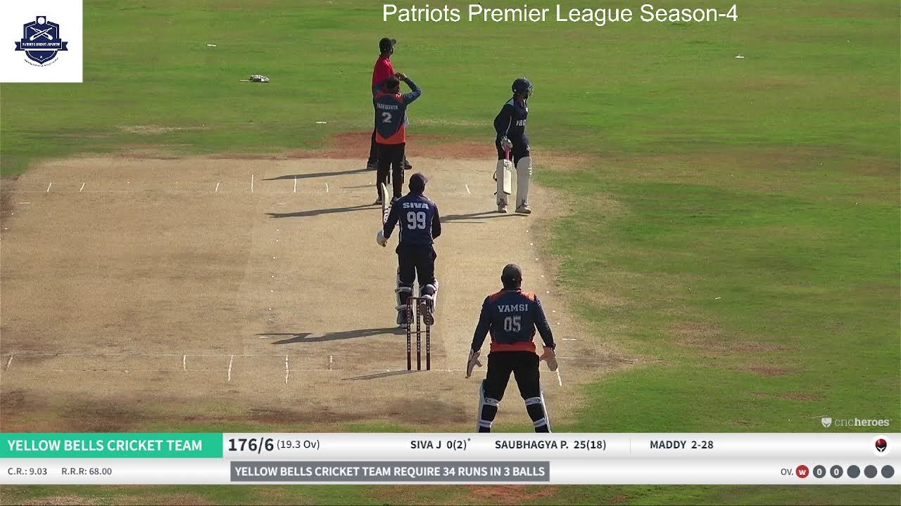 UNITED WARRIORS VS YELLOW BELLS CRICKET TEAM