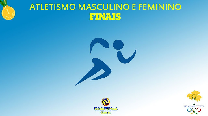 Olimpíadas de BH - Atletismo masculino e feminino | Finais