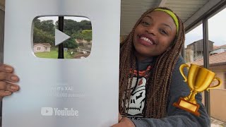 UNBOXING SILVER PLAY BUTTON 2019 | YouTube Creator Award for 100,000 subscribers 😱😭❤️