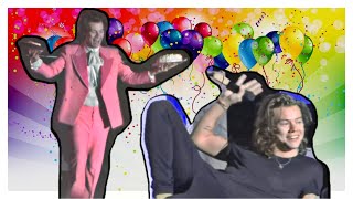 Harry Styles wishing happy birthday to EVERYONE for 8 minutes