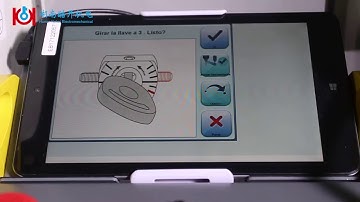 How to cut FO21 keys in SEC E9 automatic key cutting machine  in Spanish