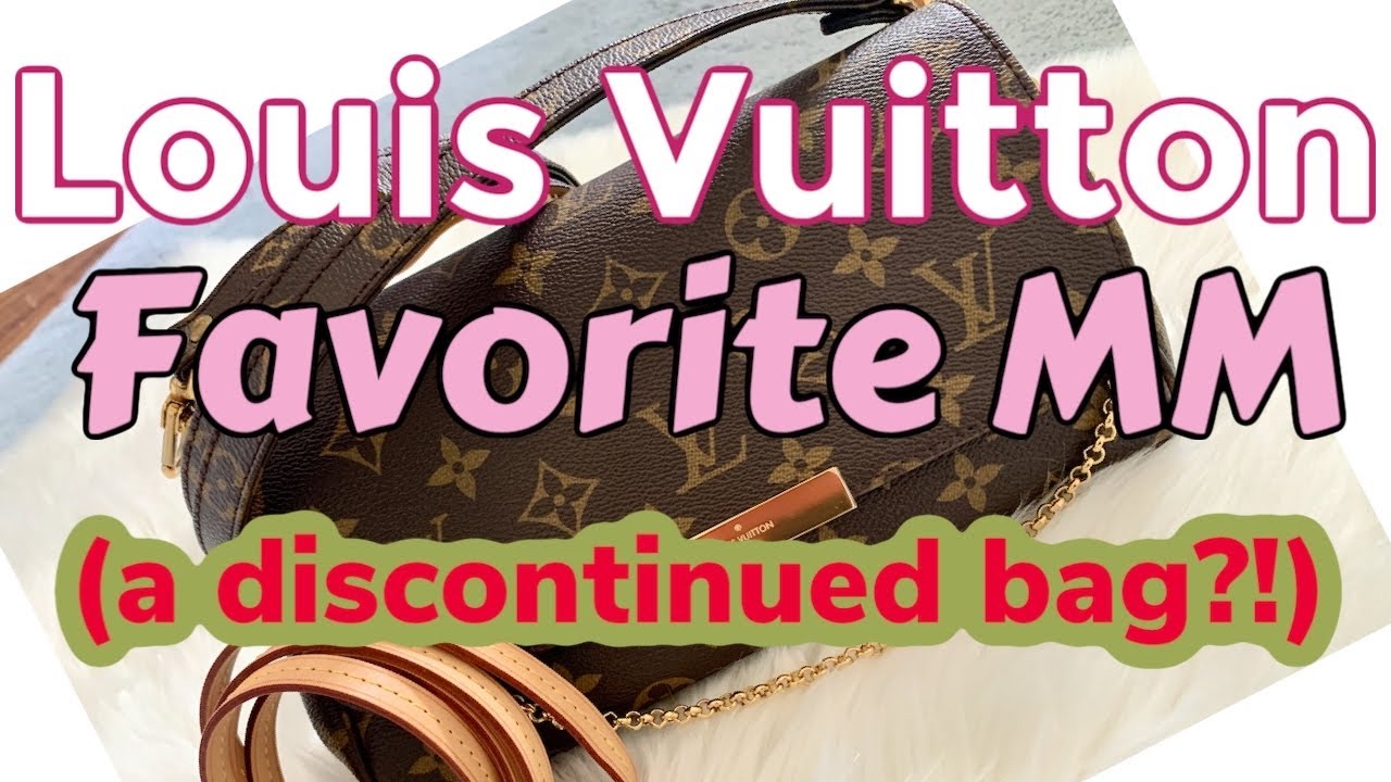 Discontinued PRELOVED Louis Vuitton Favorite MM Monogram Bag