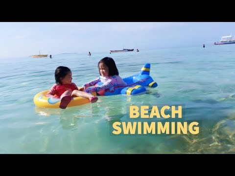 Video: Swimming In The Sea For Toddlers