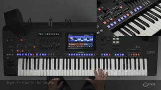 FantasyFox - Entertainer Style genre with One Touch Settings. Yamaha Genos