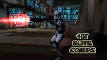 Star Wars Battlefront 2 Mods & Maps - 41st Elite Corps Legion - Coruscant [HD]