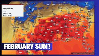 It's Nearly 90° - But the Sun Says FEBRUARY!