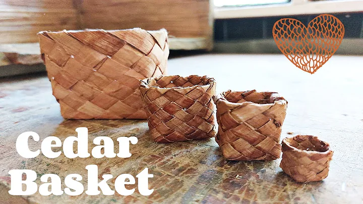How To Weave A Cedar Bark Basket - Nick McMillen