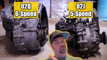 Can You Use 5 Speed Parts in Your 6 Speed Swap? Comparing the VW 02J to the 02Q | There