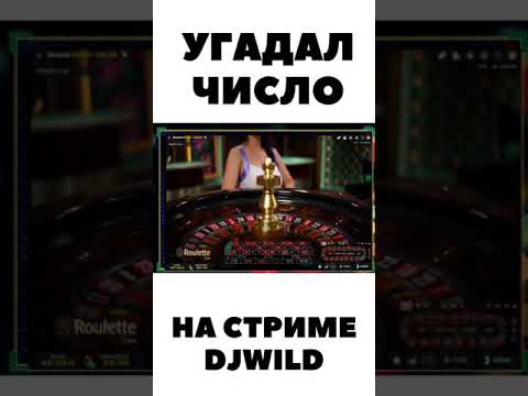 Угадал число в рулетке на стриме DJWILD