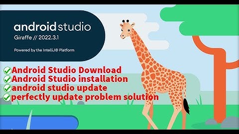 How to Download and Install android studio giraffe version And perfectly update problem solution