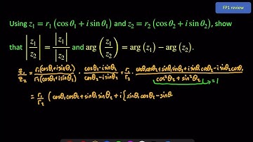 Further Pure 2 - Complex Numbers - Video 2