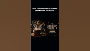 Landing Pages for Every Visitor  #webdesign