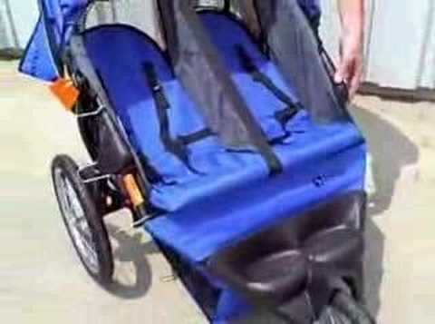 instep fixed wheel jogging stroller