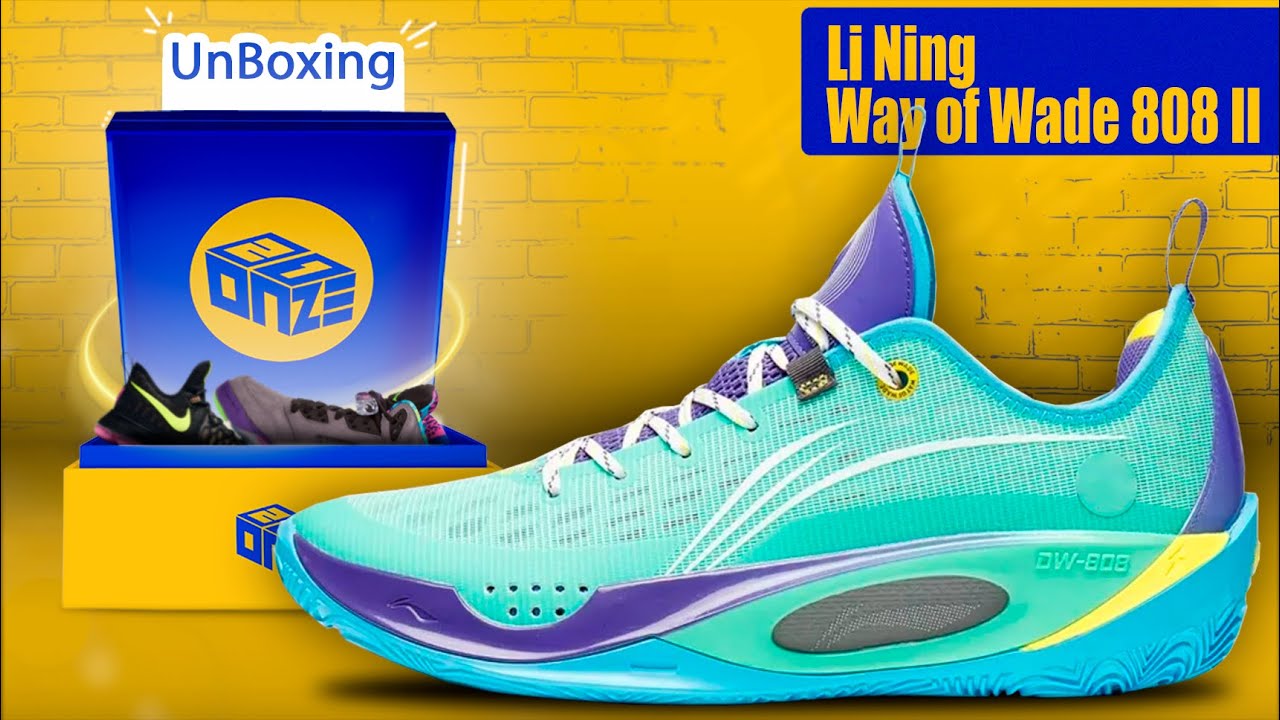 Unboxing Li Ning Way of Wade  II   Em português PT BR