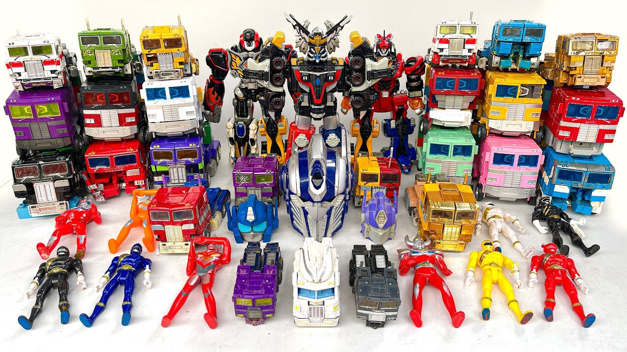 Optimis Power Rangers Satisfying With Power Rangers megazord Toys Review - Different Optimus ...