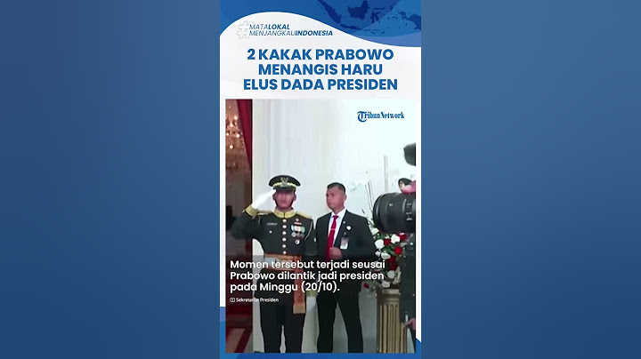 2 Kakak Perempuan Menangis Haru Sambut Kedatangan Prabowo di Istana, Sempat Elus Dada Presiden