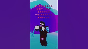 Reasons why you should uninstall roblox #roblox #shorts