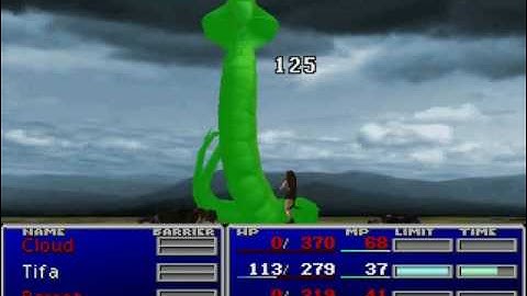 FFVII - Level 5 Tifa vs Midgar Zolom (NMIENA) [Take 2: Faster Strategy]