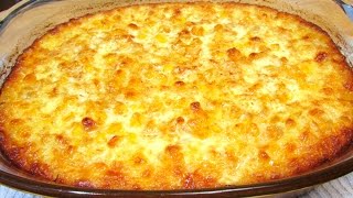 Old Fashioned Corn Pudding  Corn Casserole Recipe