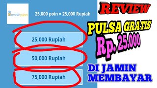 Riview Website Pulsa Gratis Dan Bukti Redeem.
