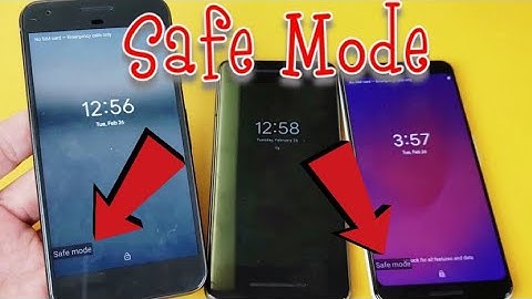 Google Pixel 1/2/3: How to Get In & Get Out of "Safe Mode"