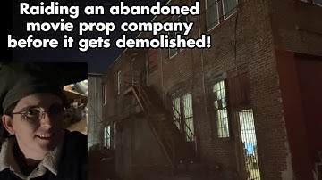 Exploring an abandoned movie prop company before it gets demolished. Saving so many treasures!