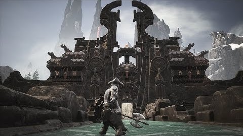 How To Build A Dark Fantasy Palace [ timelapse ] - Conan Exiles Age Of Sorcery