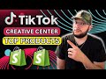 How to use the tiktok creative center to find winning products dropshipping dropship dropshipper