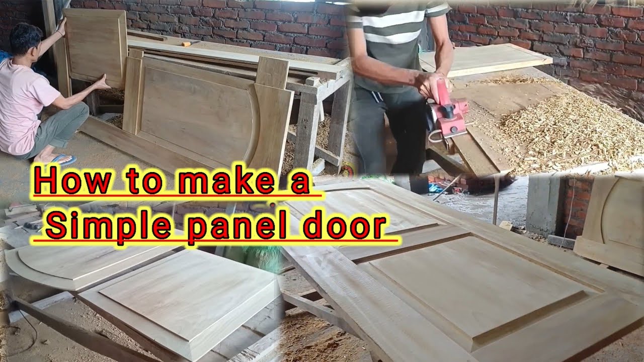How to make a door panel // using planer machine // planer machine sa door panel cutting kaise kara 