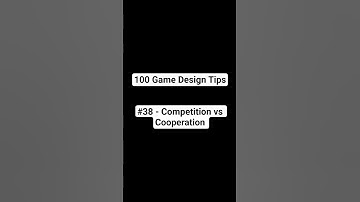 Game Design Tips #38 - Competition vs Cooperation #fallintoshorts #gamedev #shorts