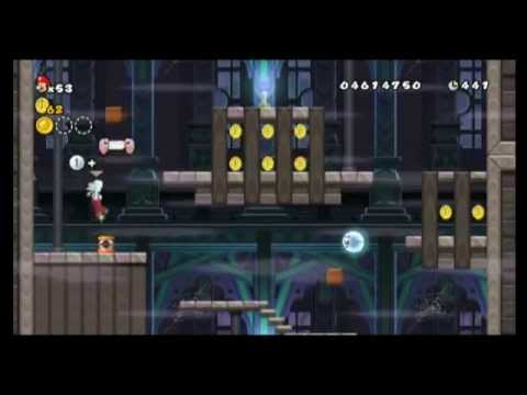 New Super Mario Bros. Wii - Star Coin Location Guide - World 7-Ghost House | WikiGameGuides