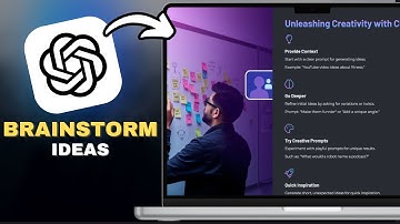 How to Brainstorm Ideas with ChatGPT (Creative Tips!) in SECONDS!