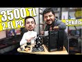 ÇIRAĞIMA 3500TL İkinci EL Toplama PC Yaptık  Tüm Oyunları Oynadık - ÇEKİLİŞ