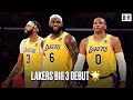 Anthony Davis, LeBron James and Russell Westbrook Make Their Big 3 Debut vs. Warriors