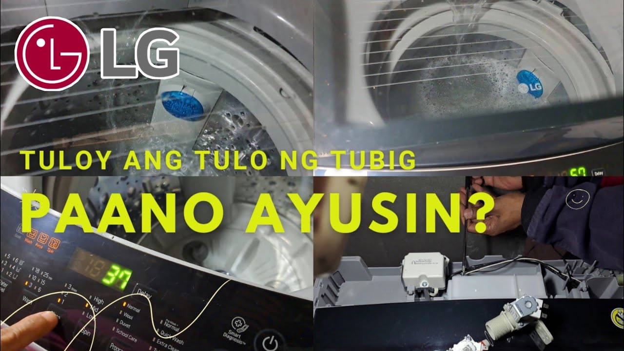 LG Automatic Washing Machine Inlet Water Is Not Stopping How To