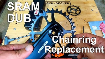 How to Replace a SRAM DUB Direct Mount Chainring