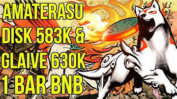 UMvC3 Amaterasu disk 583k 1 Bar BnB and glaive 630k 1 Bar BnB