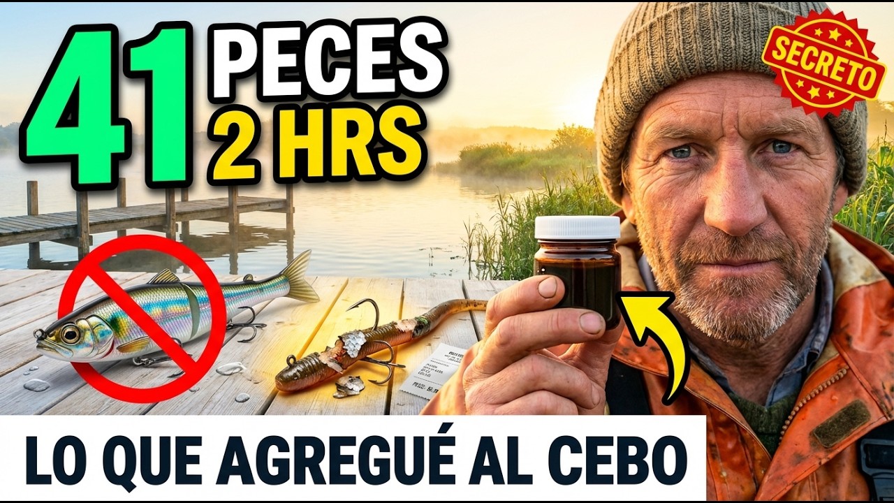 Agregué ESTO al Cebo — Pesqué 41 en 2 Horas y Todos Me Preguntaban Qué Usé