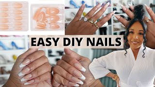 How to Apply Press On Nails | EASY BEGINNER  FRIENDLY TUTORIAL | Affordable DIY Nails screenshot 2