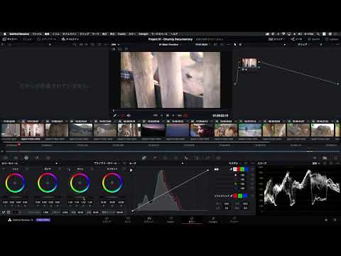 カラーグレーディング講座 Lesson 1｜素材の明るさと色を整える【DaVinci Resolve】